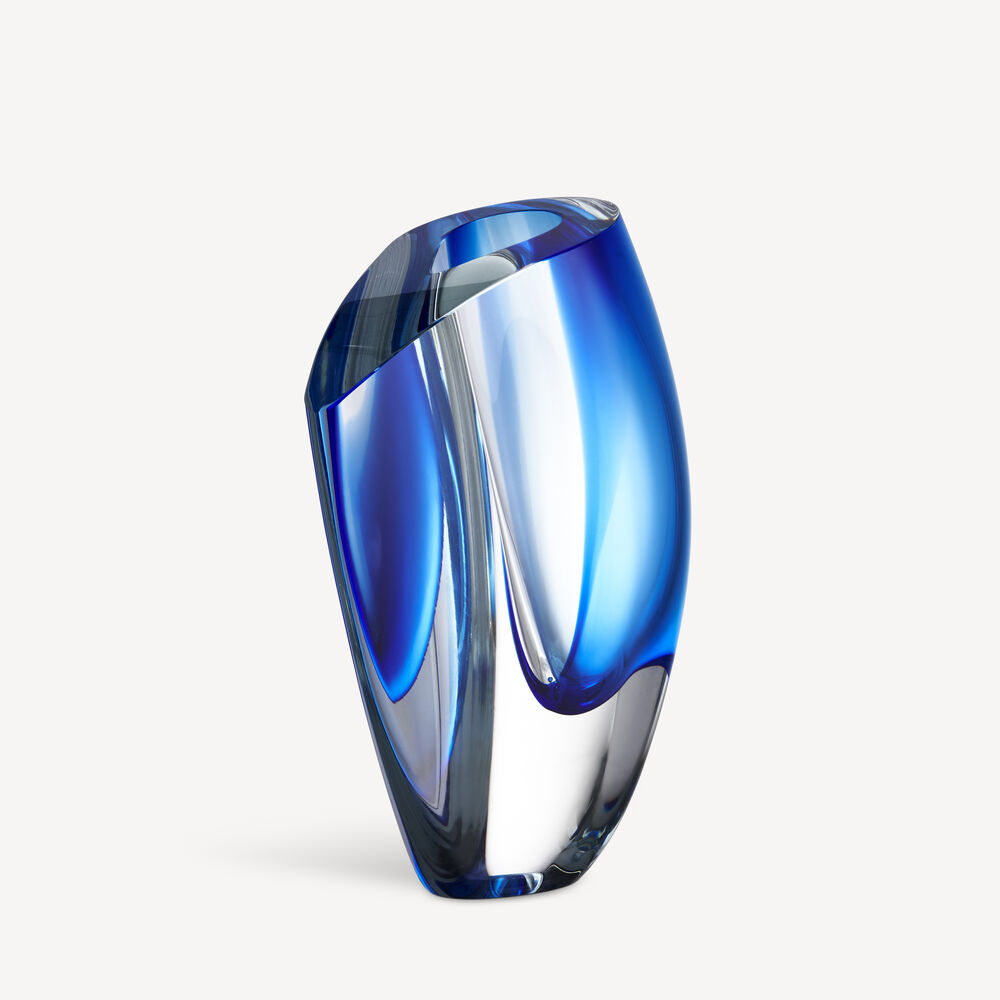 K&B Mirage vase blå 31cm